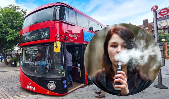 Otobüs durağında elektronik sigara kullanımına ceza geliyor