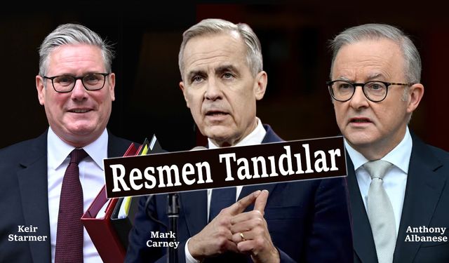 İngiltere, Kanada ve Avusturalya Filistin Devletini Tanıdı