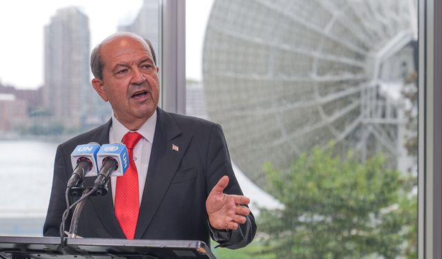 Tatar New York'ta, Güney Kıbrıs'ın İsrail'le Silah Anlaşmasına Dikkat Çekti