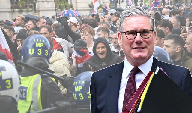 İngiltere Başbakanı Starmer'dan aşırı sağ eylemine tepki