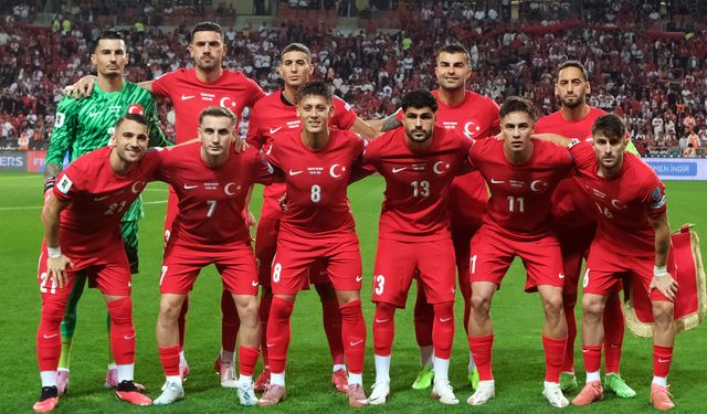 Türkiye Milli Futbol Takımı'nın FIFA dünya sıralamasındaki yeri değişmedi