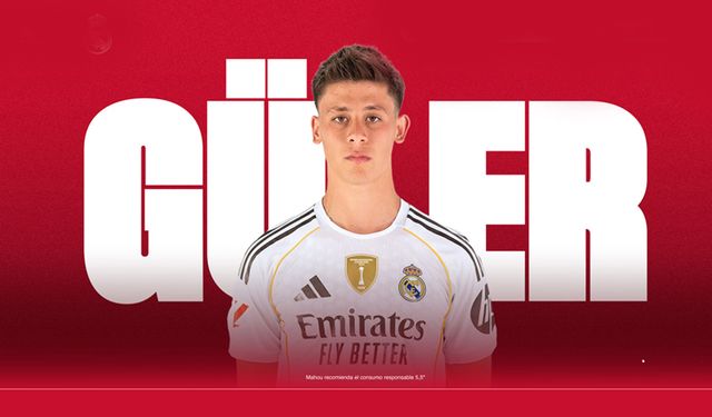 Arda Güler, Real Madrid'de ekim ayının futbolcusu seçildi