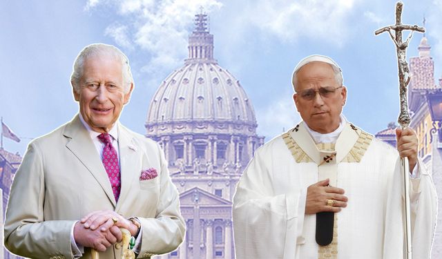 Kral Charles ile Kraliçe Camilla’dan Vatikan’a ilk resmi ziyaret