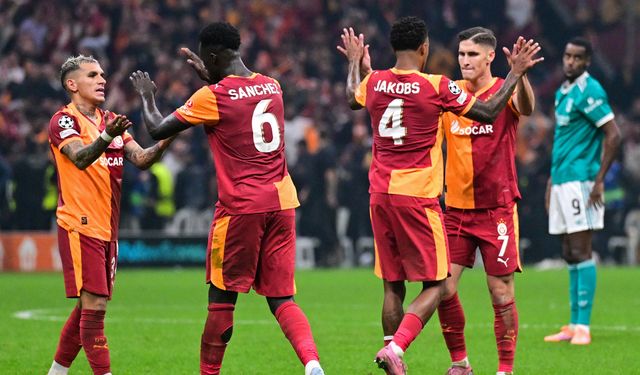 Şampiyonlar Ligi'nde Galatasaray'ın bu sezon ilk galibiyeti