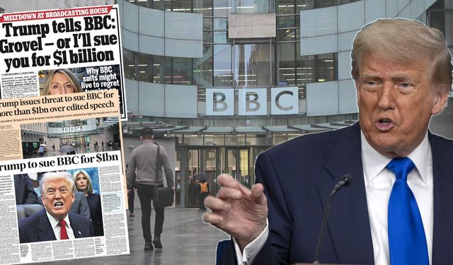 Trump, BBC’yi 1 Milyar Dolarlık Tazminatla Tehdit Etti