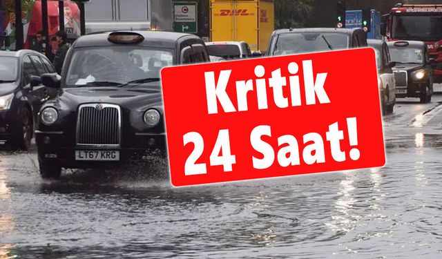 Londra’da Yağış ve Sele Karşı “Sarı” Alarm Verildi