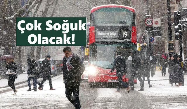 Londra Dondurucu Soğuk Hava İle Yüzleşecek