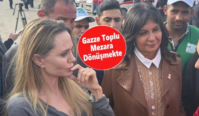 Ünlü oyuncu Angelina Jolie, Gazze İçin Acil Yardım Çağrısı Yaptı