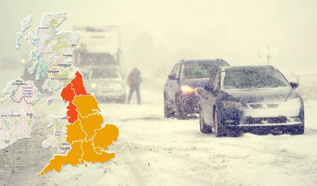 İngiltere Genelinde Sert Soğuk ve Kar Bekleniyor
