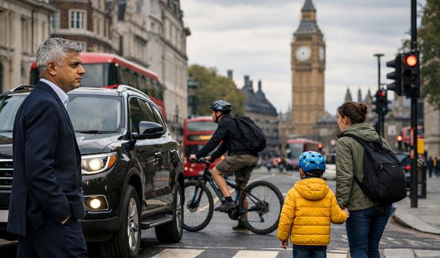 Londra’da büyük SUV araçlara ek ücret gündemde