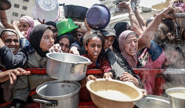 Gazze'de 1,6 milyon kişi kıtlık tehlikesiyle karşı karşıya