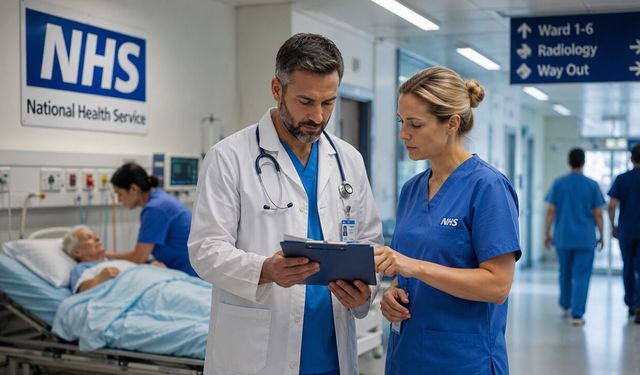İngiltere Ulusal Sağlık Sistemi NHS'te Alarm Veren Tablo