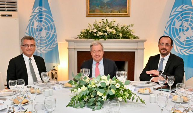 Guterres'ten Kıbrıs Mesajı: 5+1 Zirvesi Hazırlığı Sürecek