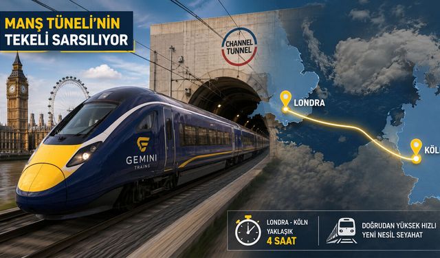 Eurostar’a Yeni Rakip Geliyor: Londra-Köln Hattı 4 Saate İniyor