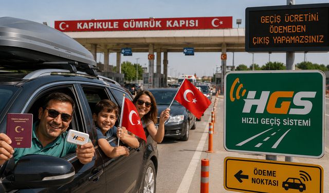 Yurt Dışından Aracıyla Tatile Gelenlere Otoyol Uyarısı!