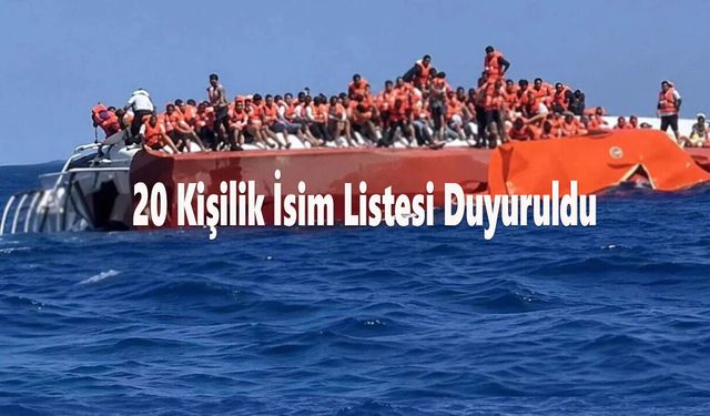 Girne’deki feribot faciasında aranan yolcuların isimleri açıklandı