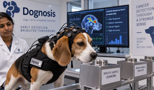 Köpekler burnuyla kanser taraması yapıyor