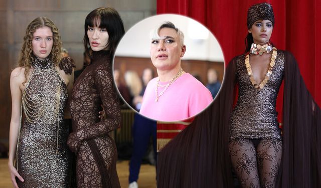 Ödüllü Türk tasarımcı Tuncer Tonun Londra Moda Haftası’nda podyuma çıktı