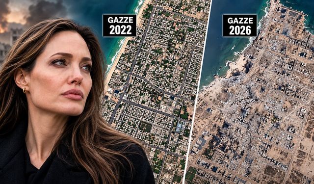 Angelina Jolie’den Gazze çağrısı: Google Maps’ı açın, ne yapıldığını görebilirsiniz