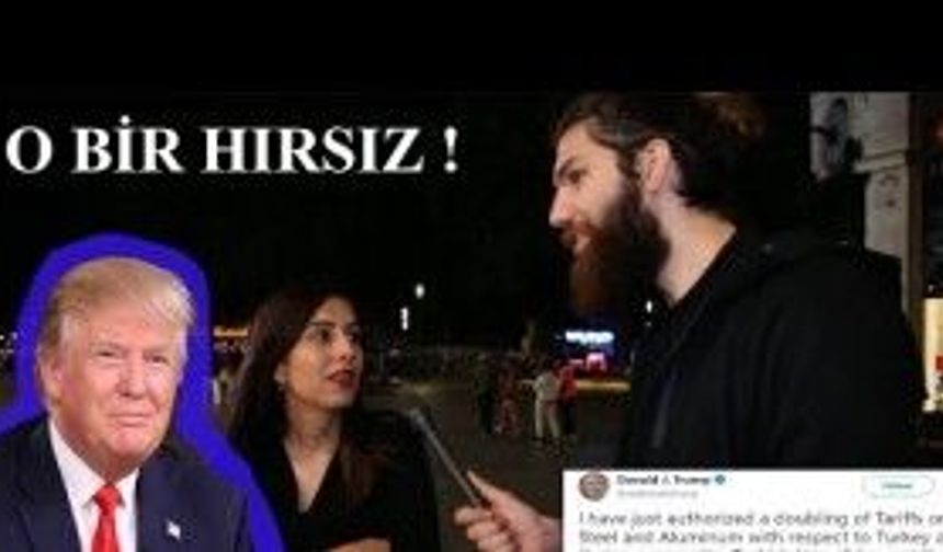 Yunus Dalgıç Londralılara Donald Trump'ı Sordu