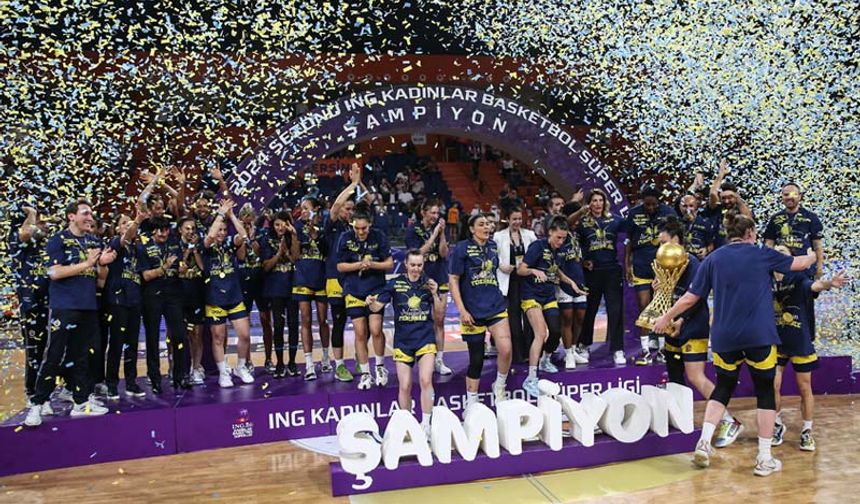 Basketbol Süper Ligi'nde Şampiyon Fenerbahçe