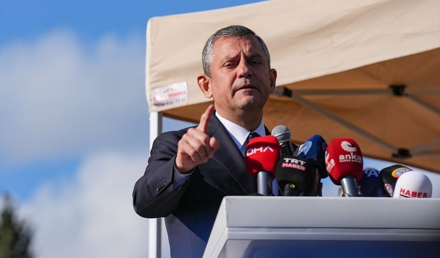 CHP Genel Başkanı Özel, şehit Asteğmen Kubilay'ı anma etkinliğine katıldı