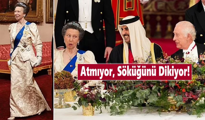 Prenses Anne yaklaşık 40 yıldır aynı elbiseyi giyiyor