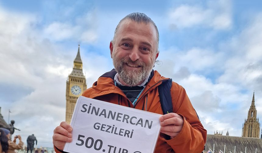 SinanErcan, Britanya’da 500. turunu gerçekleştirdi