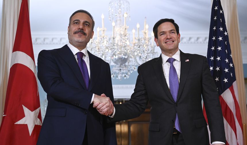 Dışişleri Bakanı Fidan, ABD'li mevkidaşı Rubio ile görüştü