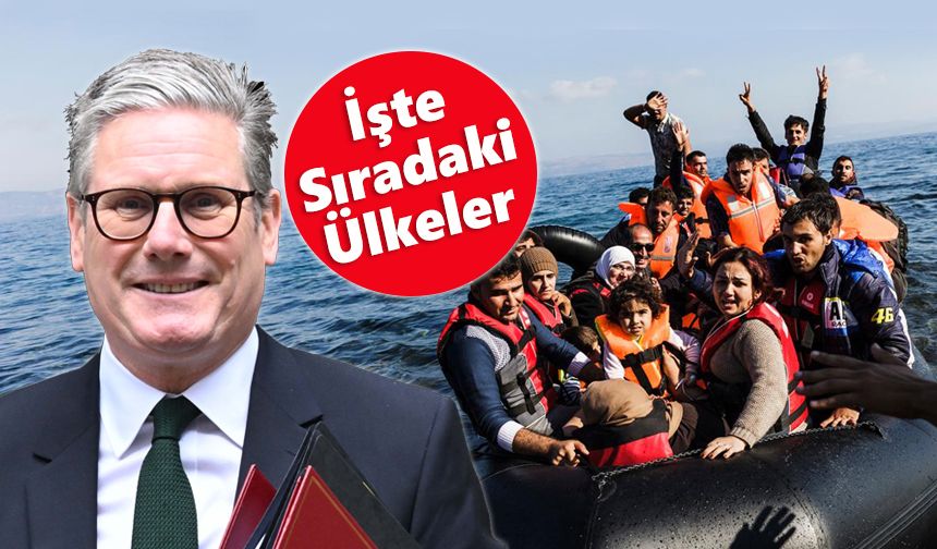 İngiltere'den yasa dışı göçmenlere yeni rota!