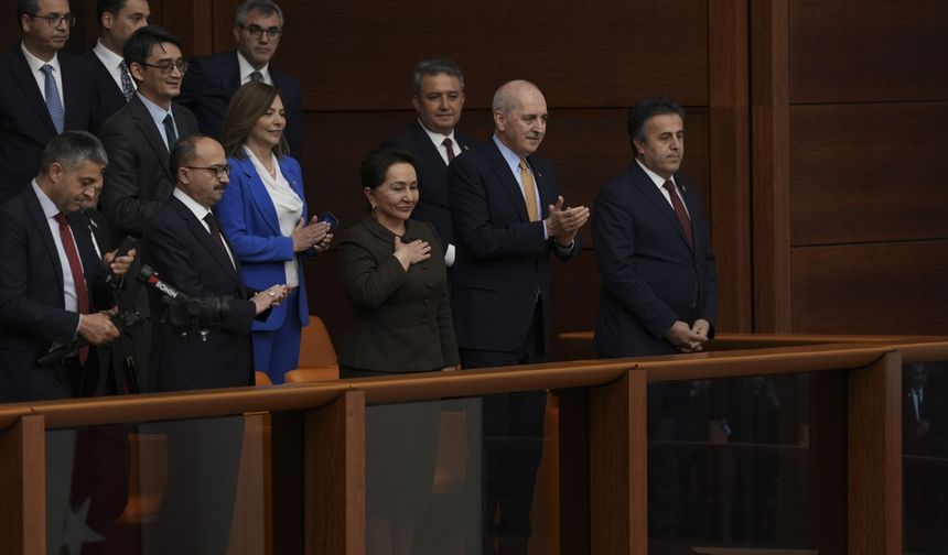 TBMM Başkanı Kurtulmuş, Özbekistan Ali Meclisi Senato Başkanı Narbayeva ile görüştü