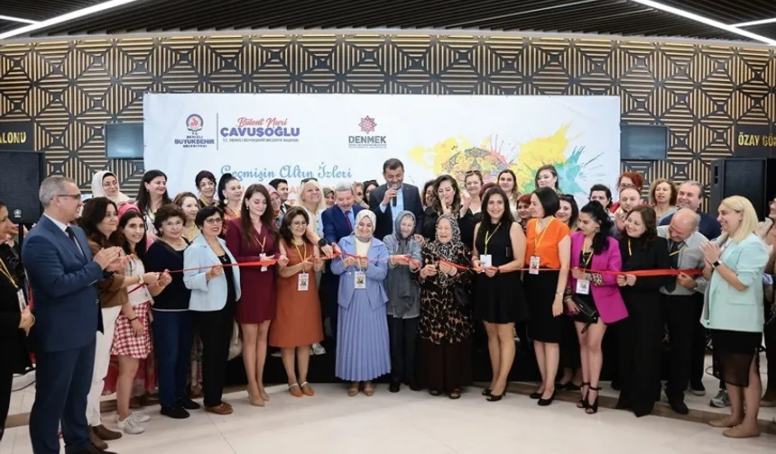 Denizli'de 'Geçmişin Altın İzleri' sergiye çıktı