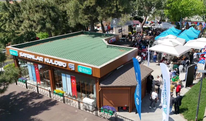 Kocaeli'de 65 yaş üstü vatandaşların yeni huzur durağı