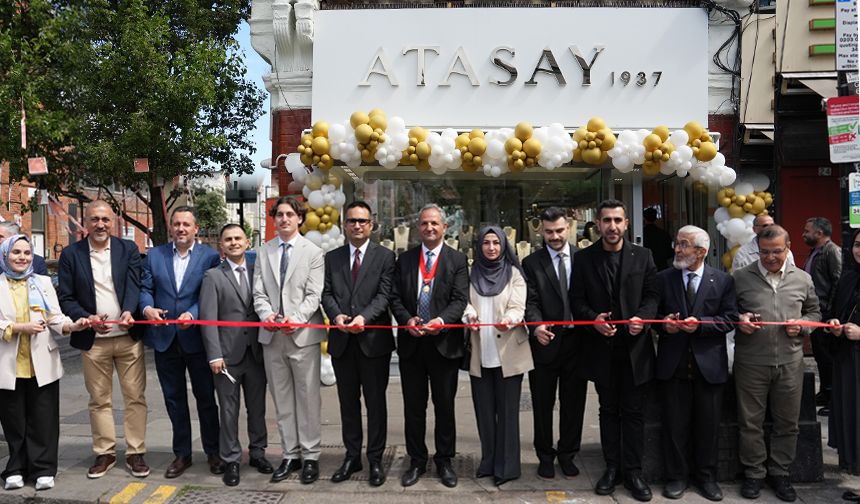 Atasay Kuyumculuk’a Londra’da Görkemli açılış