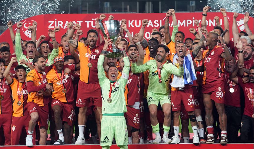 Galatasaray, Türkiye Kupası'nın sahibi oldu