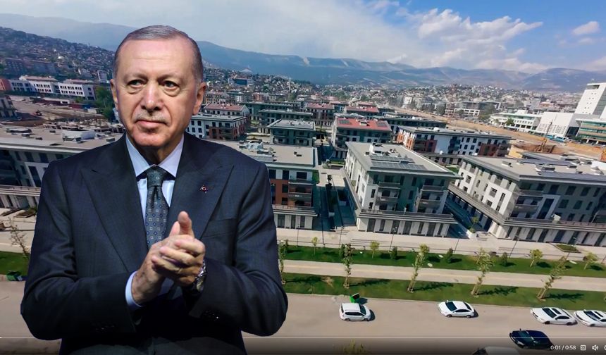 Erdoğan'dan 250 bininci afet konutu paylaşımı