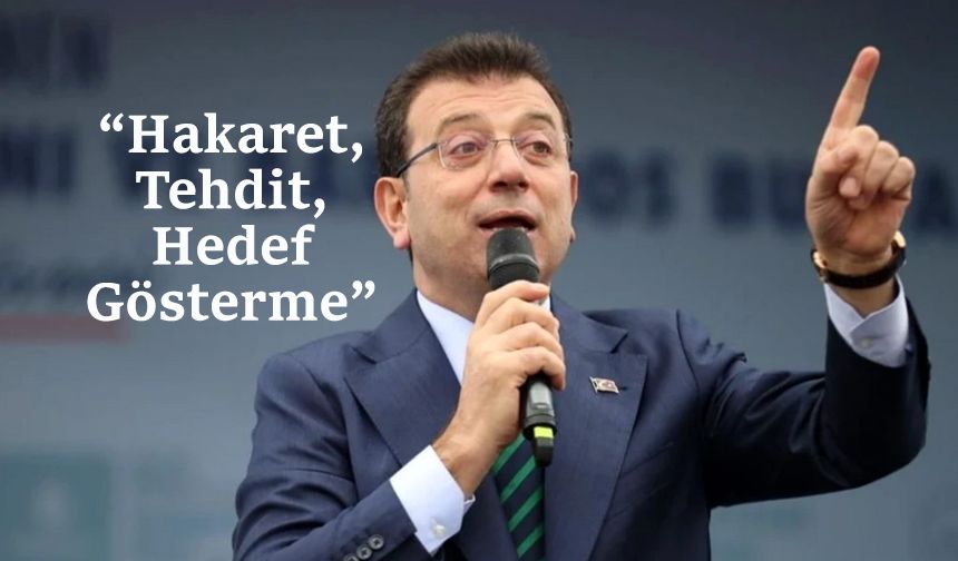İmamoğlu'na, 'savcıyı hedef göstermekten' 7 yıl hapis cezası talebi