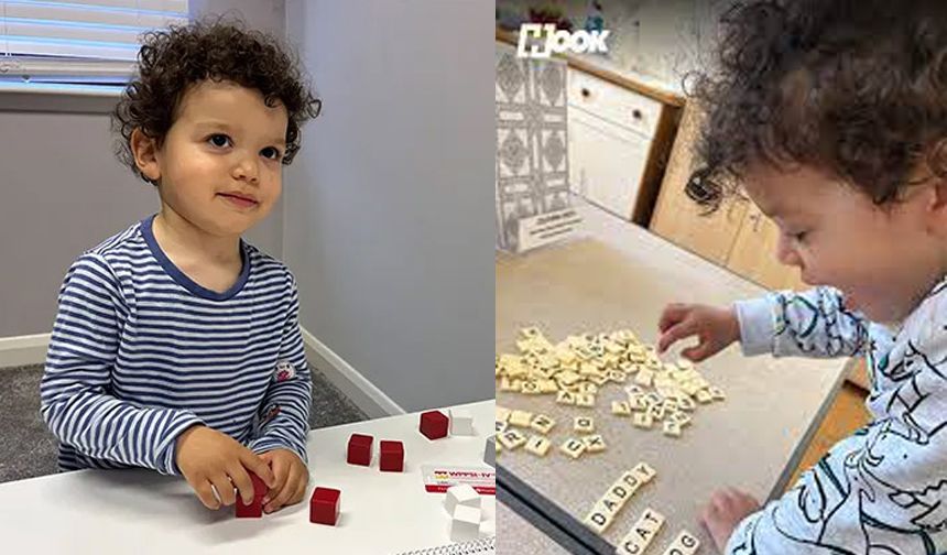 İki yaşındaki Joseph, üstün zekalılar okulunda