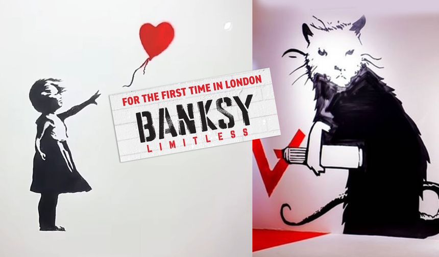 Sokakların Hayaleti Banksy Londra’yı Sallıyor