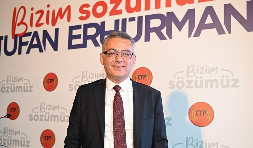 KKTC'de Tufan Erhürman, ülkenin yeni cumhurbaşkanı seçildi