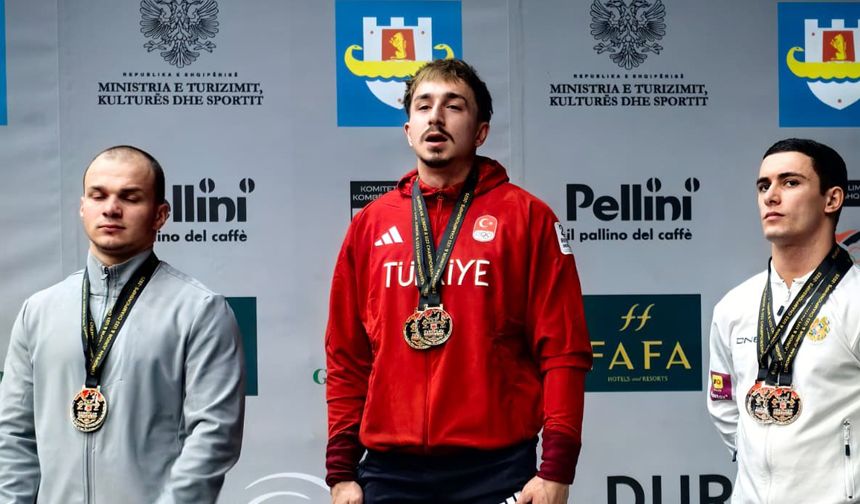 Milli halterci Yusuf Fehmi Genç, Avrupa şampiyonu oldu