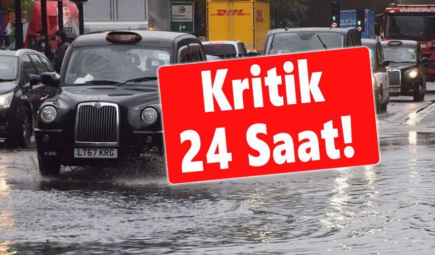 Londra’da Yağış ve Sele Karşı “Sarı” Alarm Verildi