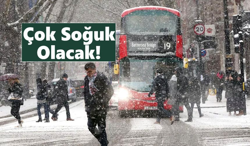 Londra Dondurucu Soğuk Hava İle Yüzleşecek
