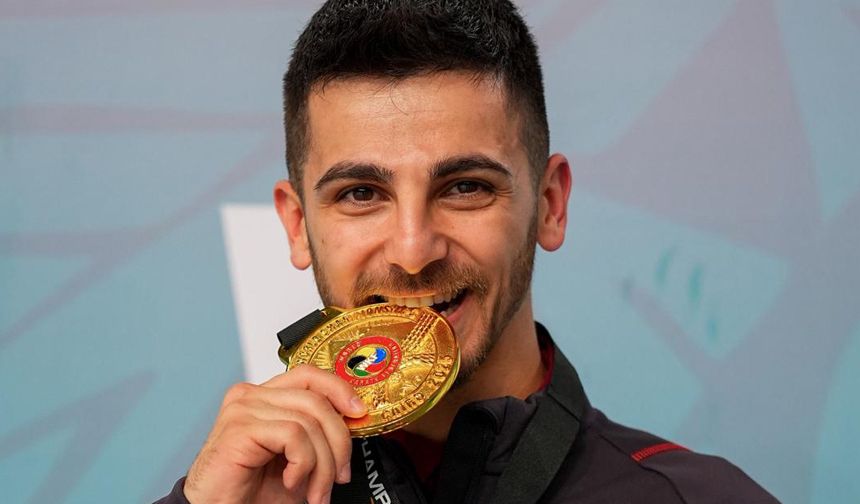 Milli karateci Eray Şamdan, dünya şampiyonu oldu