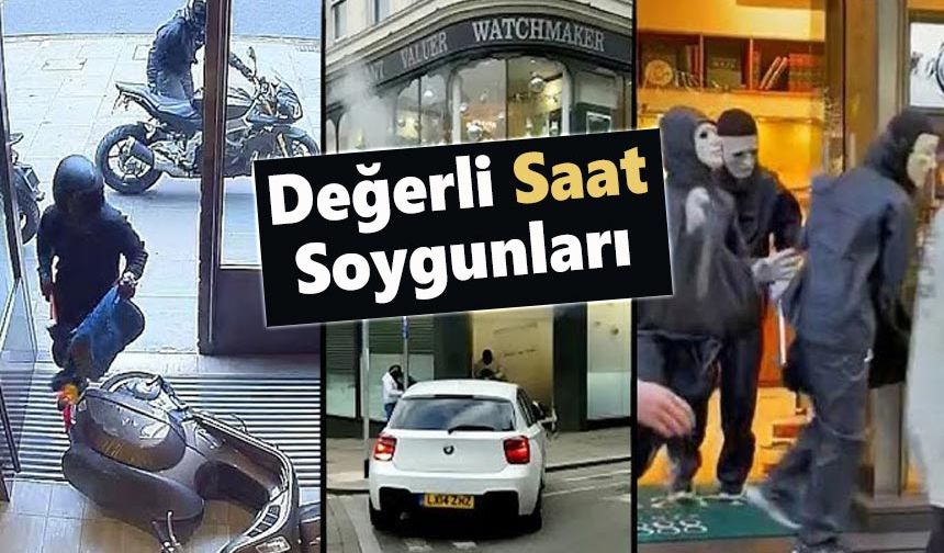 İngiltere’de Lüks Saatler Suç Çetelerinin Hedefinde