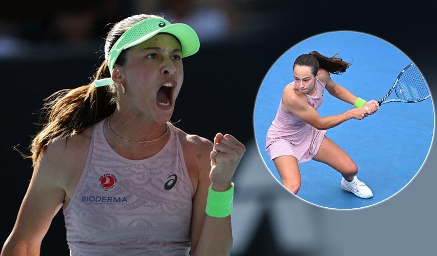 Zeynep Sönmez'den teniste tarihi başarı