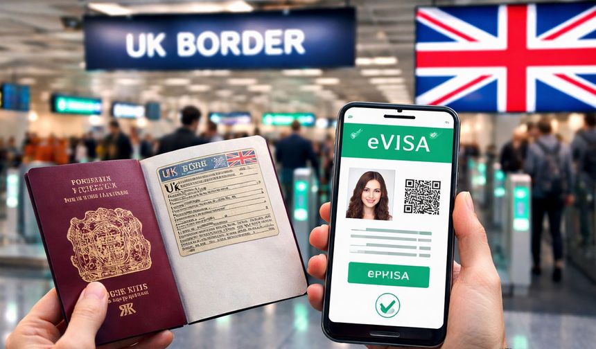 İngiltere’ye gidecekler dikkat: Pasaporttaki vize etiketleri kaldırılıyor