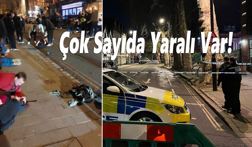 İngiltere'de bir sürücü arabasını yayaların üzerine sürdü