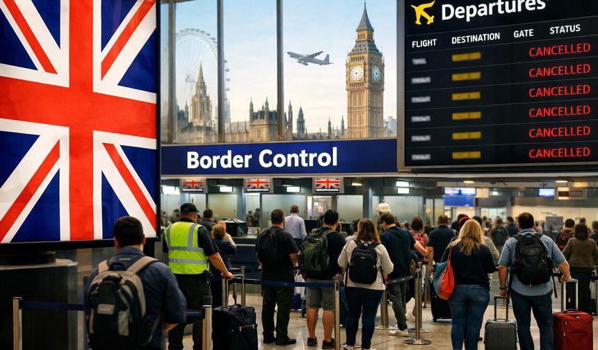 İngiltere'ye seyahat edecek 85 ülke için zorunlu uygulama başladı