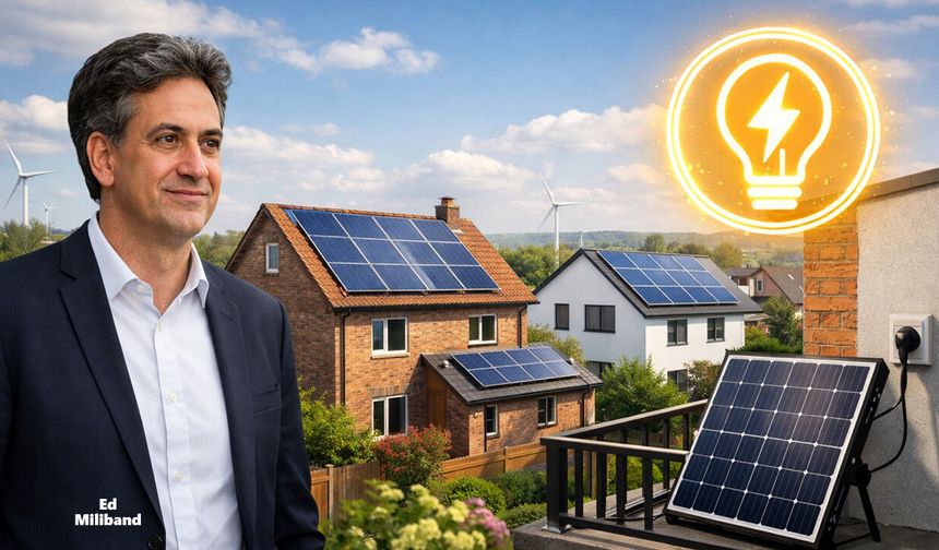 İngiltere’den enerji devrimi: “Fişe tak” güneş panelleri yolda